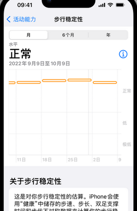 广陵iPhone手机维修如何在iPhone开启'步行稳定性通知'