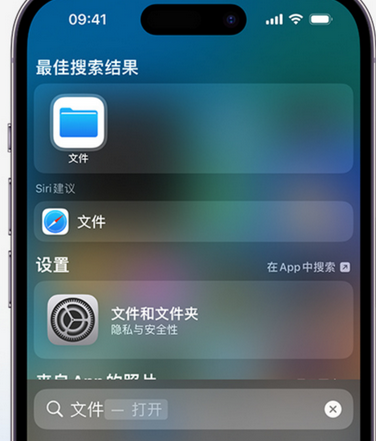 广陵apple维修中心分享iPhone文件应用中存储和找到下载文件 