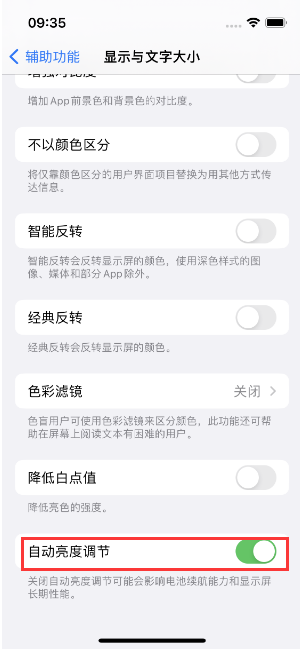 广陵苹果15维修店分享iPhone 15 Pro系列屏幕亮度 