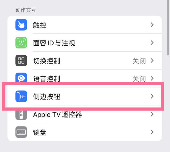 广陵苹果14维修店分享iPhone14 Plus侧键双击下载功能关闭方法 